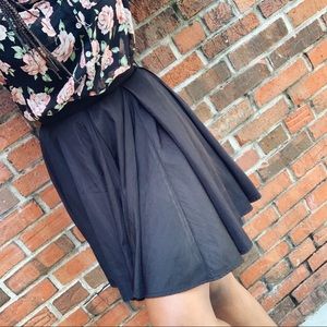 Black Skater Skirt